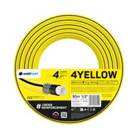 CELLFAST Vrtno crijevo 4 žuto 1/2" 30 m C 10-501